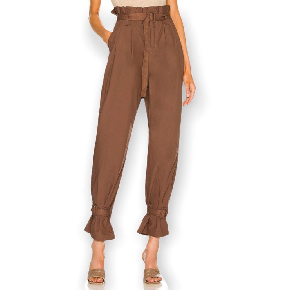 The Virgil Pant in Chocolate Brown
L'Academie Wide Leg Small